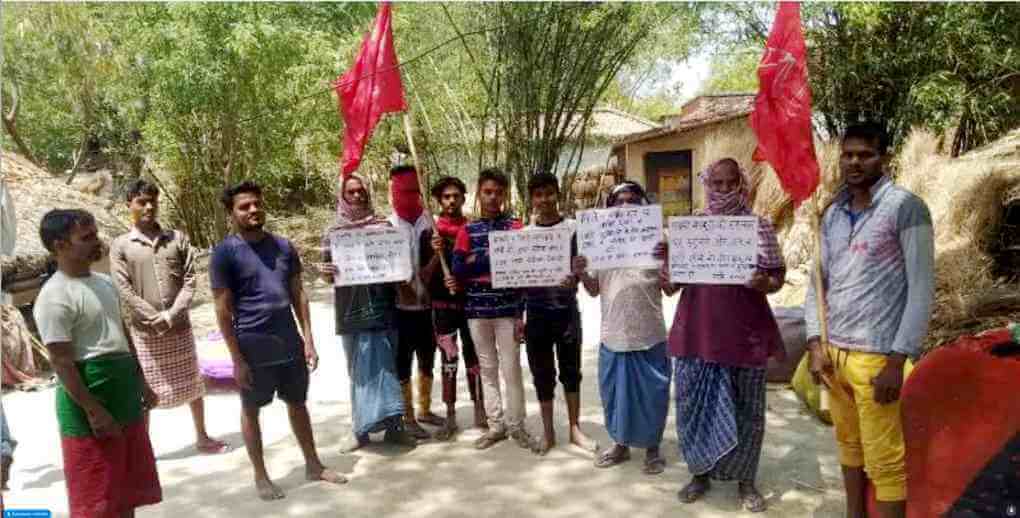 কোভিড সংকট : যোগী সরকারের ব্যর্থতা ও মিথ্যা প্রচারের বিরুদ্ধে উত্তরপ্রদেশ জুড়ে প্রতিবাদ