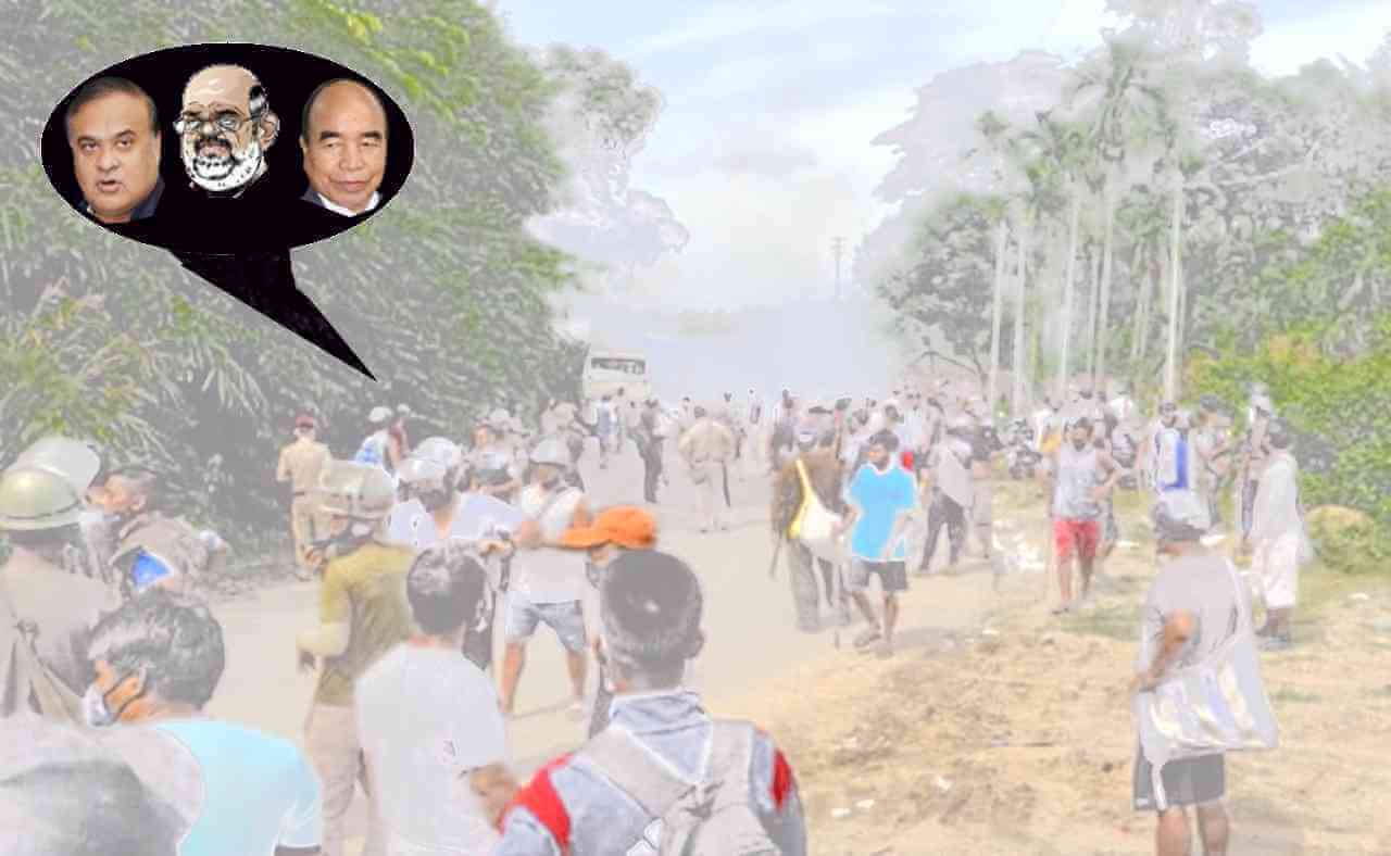 আসাম-মিজোরাম সীমান্তে সংঘর্ষের জন্য দায়ী বিজেপি-এনডিএ মুখ্যমন্ত্রীরা এবং কেন্দ্রের স্বরাষ্ট্রমন্ত্রী
