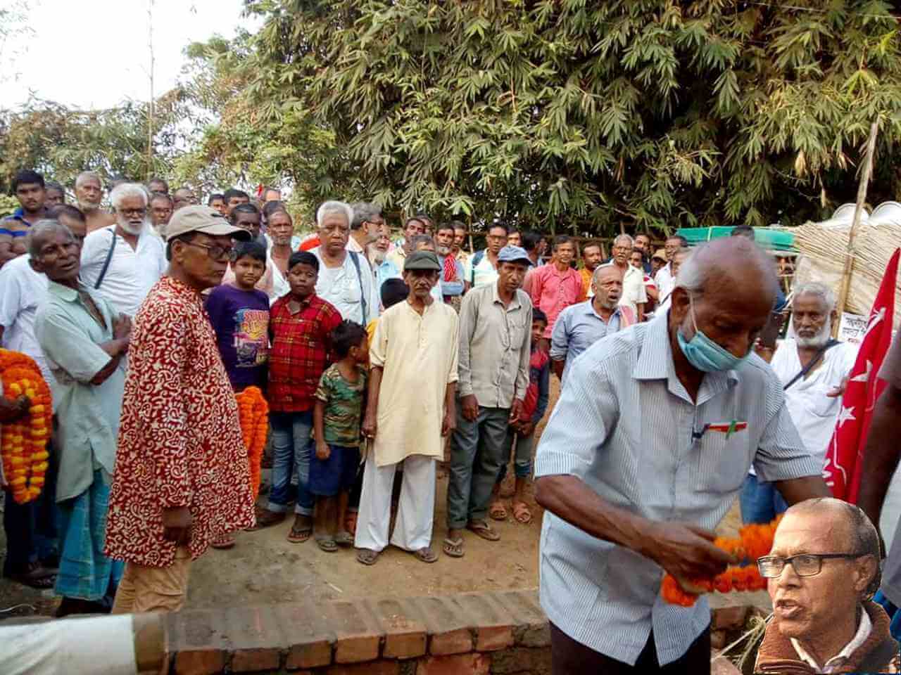 নদীয়ায় শহীদ স্মারক নির্মাণ তুলে ধরলো কৃষক প্রতিরোধ সংগ্রামের দিশা