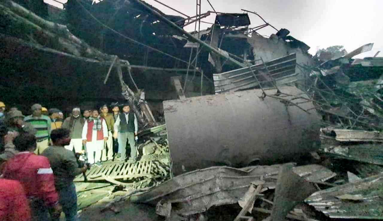 বিহারে মুজাফ্ফরপুরে বয়লার বিস্ফোরণে হতাহত বহু শ্রমিক