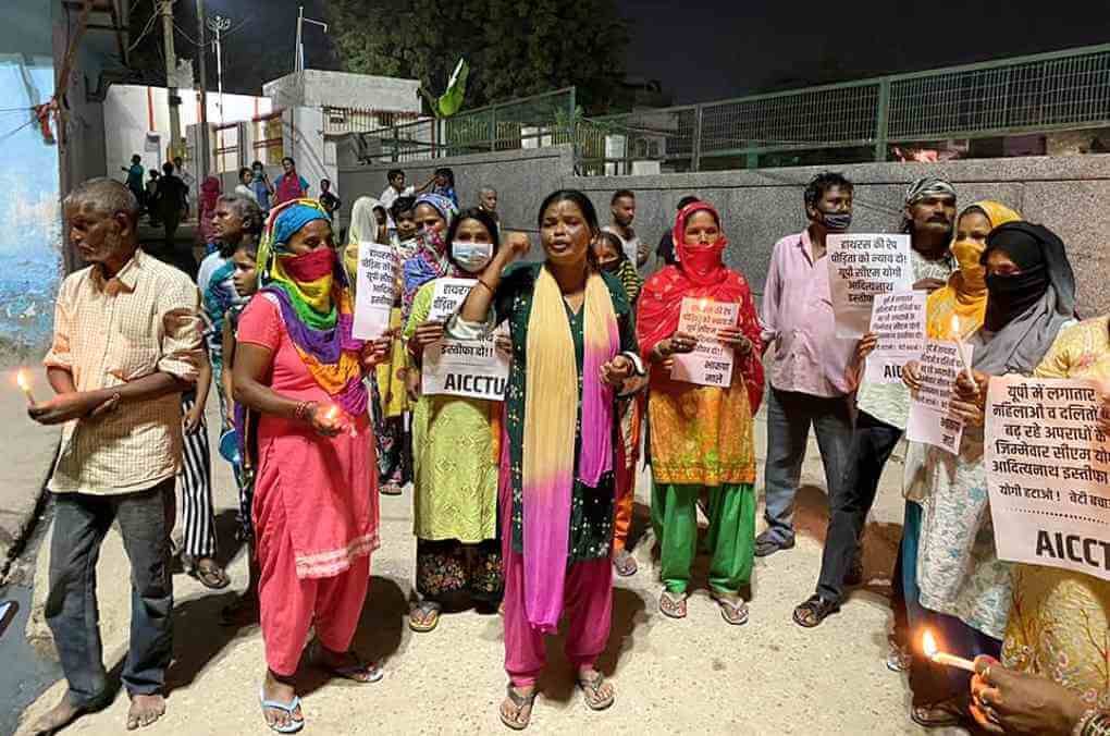 মনীষার জন্য সুবিচারের দাবিতে সাফাই কর্মচারিদের ধর্মঘট