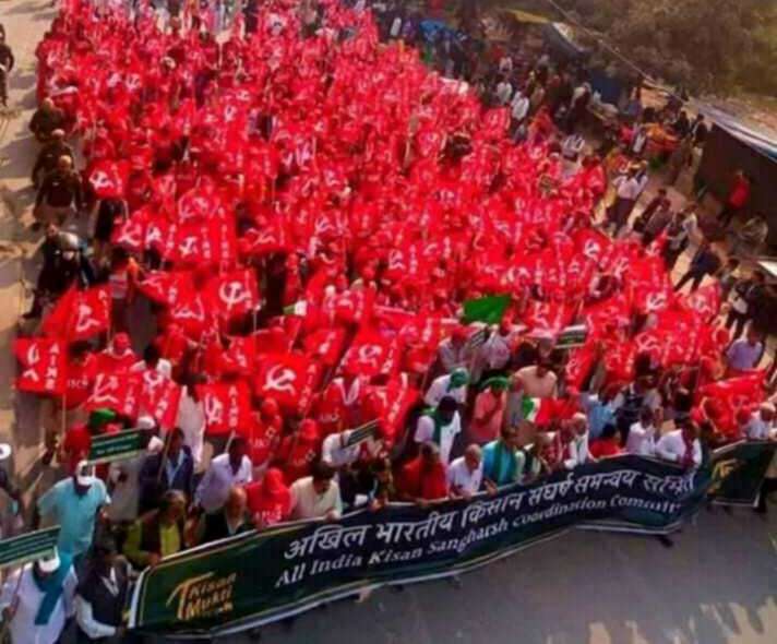 মোদী সরকারের ধোঁকাবাজীর বিরুদ্ধে দিল্লীতে ঐতিহাসিক কিষাণ মুক্তি মার্চ