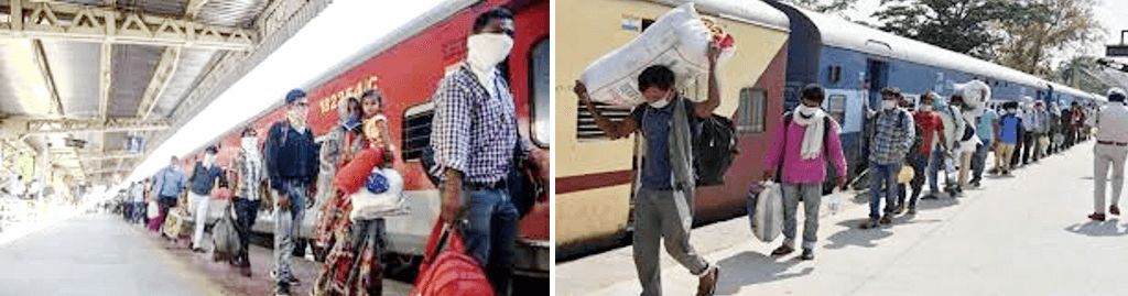 সামাজিক সংহতি ও ঐক্য বজায় রাখুন – পরিযায়ী শ্রমিকদের জীবন নিয়ে শুরু হয়েছে নতুন রাজনৈতিক খেলা