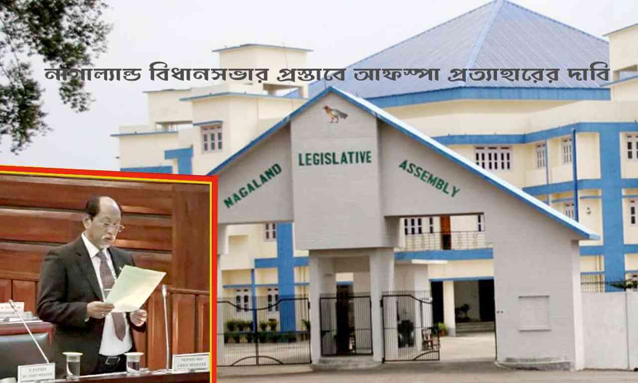 নাগাল্যান্ড বিধানসভার প্রস্তাবে আফস্পা প্রত্যাহারের দাবি