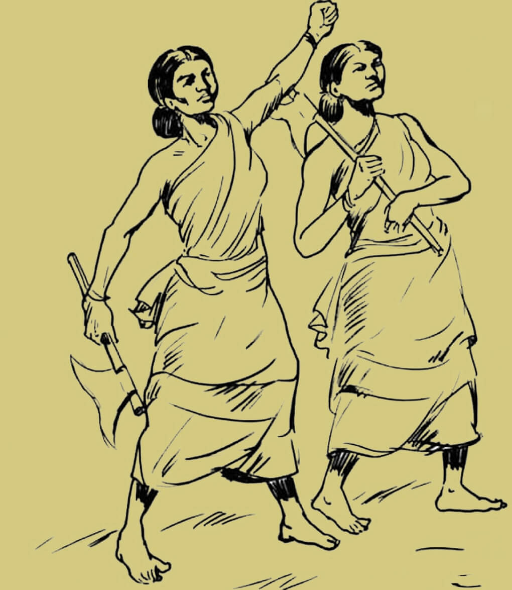ফুলো ও ঝান মুর্মু