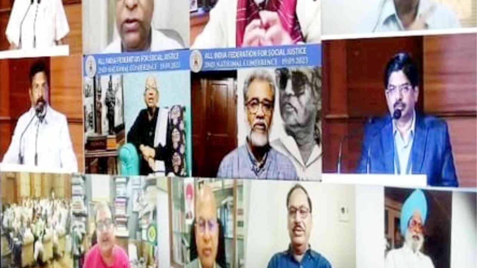 অল ইণ্ডিয়া ফেডারেশন ফর সোশ্যাল জাস্টিসের দ্বিতীয় সম্মেলনে সিপিআই(এমএল)-এর বার্তা